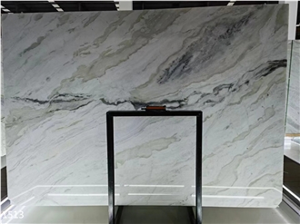 Caribbean Island Marble Slabs Oyster White Dover Stone Tile