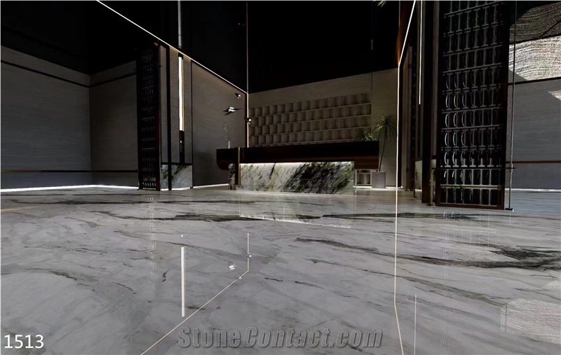 Caribbean Island Marble Slabs Oyster White Dover Stone Tile