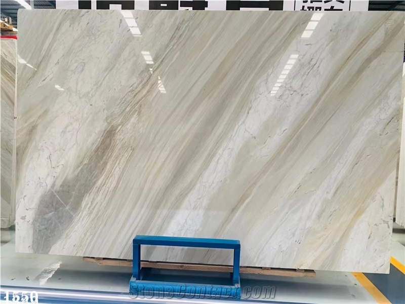 Dionyssos Bojue White Marble Slabs Interior Floor Wall Use
