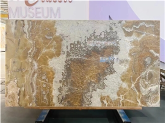 Onyx Velluto Slabs Grey Onice Tile Wall Floor Decoration Use