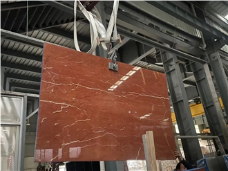 Rosso Alicante Marble Tiles Rojo Marmol Red Stone Big Slab