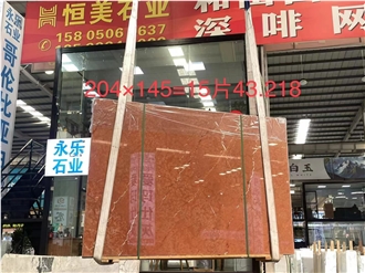 Rosso Alicante Marble Tiles Rojo Marmol Red Stone Big Slab