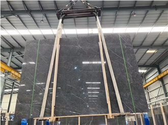 Wyndham Grey Marble Tiles Big Slab Interior Wall Use
