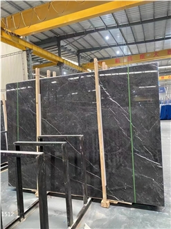 Wyndham Grey Marble Tiles Big Slab Interior Wall Use