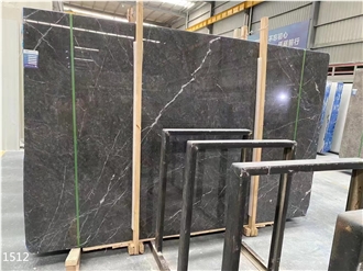 Wyndham Grey Marble Tiles Big Slab Interior Wall Use