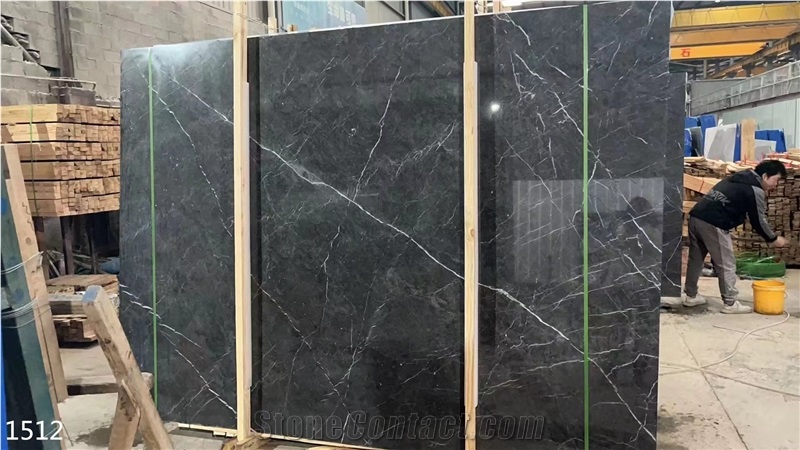 Wyndham Grey Marble Tiles Big Slab Interior Wall Use