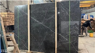 Wyndham Grey Marble Tiles Big Slab Interior Wall Use