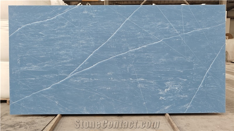 Blue Quartz 6036 Mamie Quartz Slabs