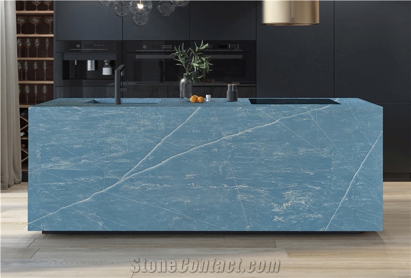 Blue Quartz 6036 Mamie Quartz Slabs
