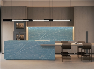 Blue Quartz 6036 Mamie Quartz Slabs