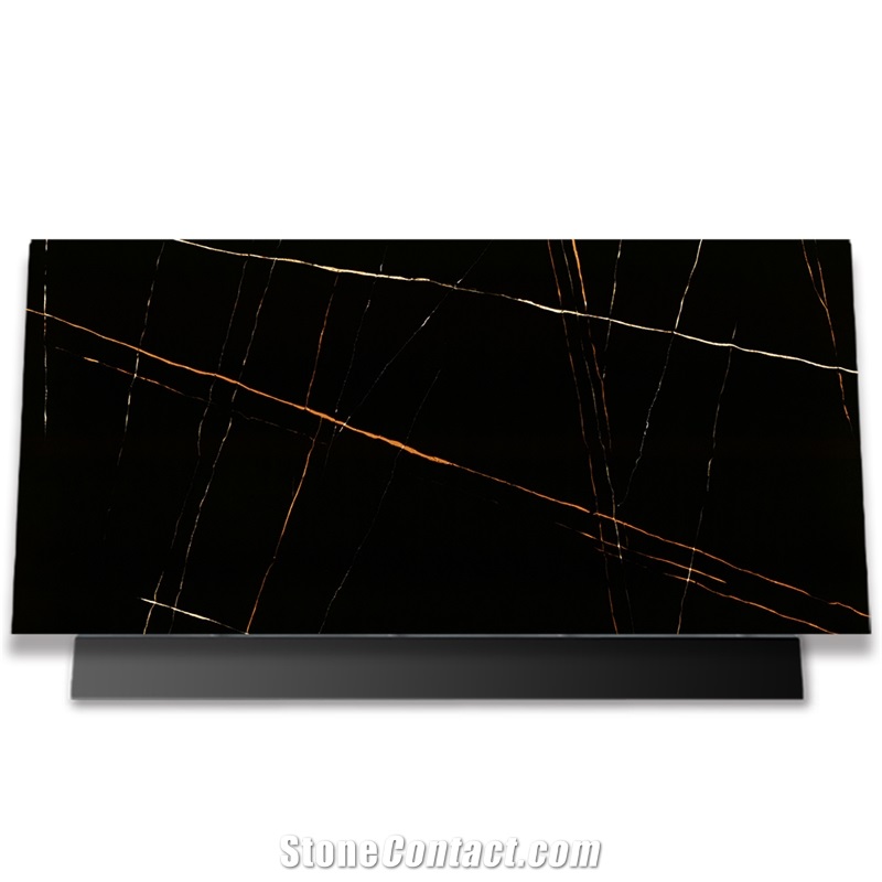 Gold Vein 5048 Lauren Gold Quartz Slabs