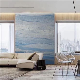 Height End Blue Azul Macaubas Quartzite Slabs