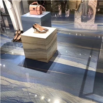 Height End Blue Azul Macaubas Quartzite Slabs