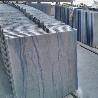 Height End Blue Azul Macaubas Quartzite Slabs