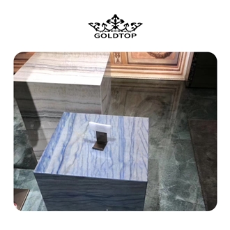 Luxury Azul Macaubas Quartzite Slabs For Wall And Floor