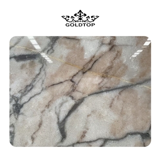 Luxury Bulgari White Marble Slabs For  Project