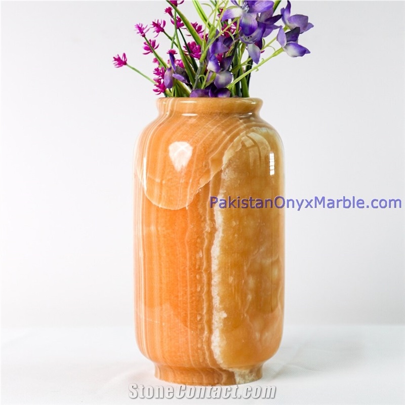Pink Onyx Vases, Planters Home Decor Products