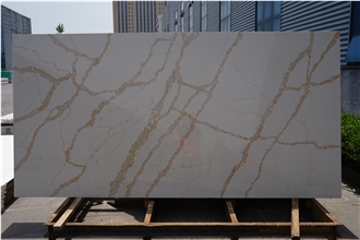 Artificial Quartz Calacatta Gold Veins Artificial Calacatta