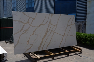 Artificial Quartz Calacatta Gold Veins Artificial Calacatta