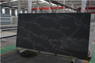 Black Gold Calacatta Quartz  Artificial Calacatta