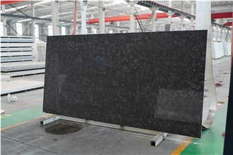 Brown Quartz Carrara With Natural Design  Artificial Carrara