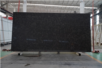 Brown Quartz Carrara With Natural Design  Artificial Carrara