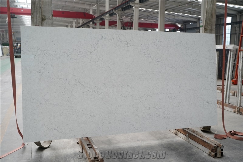 Marble Look Quartz Carrara  Artificial Carrara