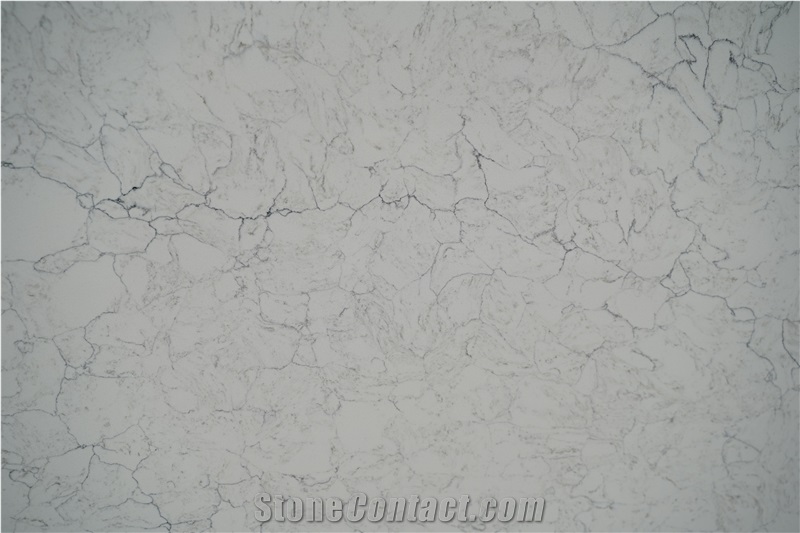 Marble Look Quartz Carrara  Artificial Carrara