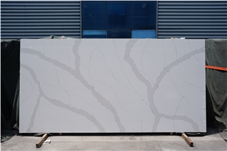Quartz Calacatta With Gold Veins  Artificial Stone Slabs