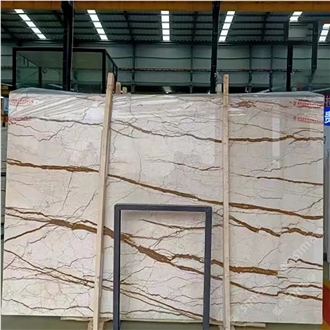 Sofitel Gold Marble Slab Polished  Tiles