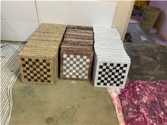 Multicolor Green Onyx Chess Boards