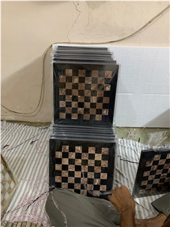 Multicolor Green Onyx Chess Boards
