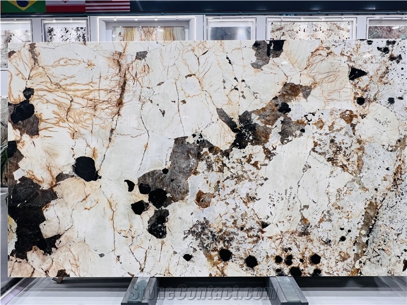 Brazil Pandora Beige Quartzite Slabs