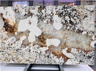 Brazil Pandora Beige Quartzite Slabs