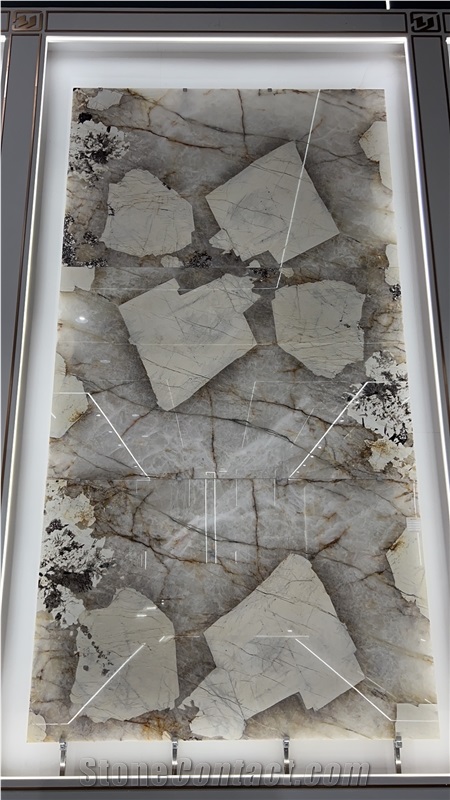 Brazil Pandora Beige Quartzite Slabs