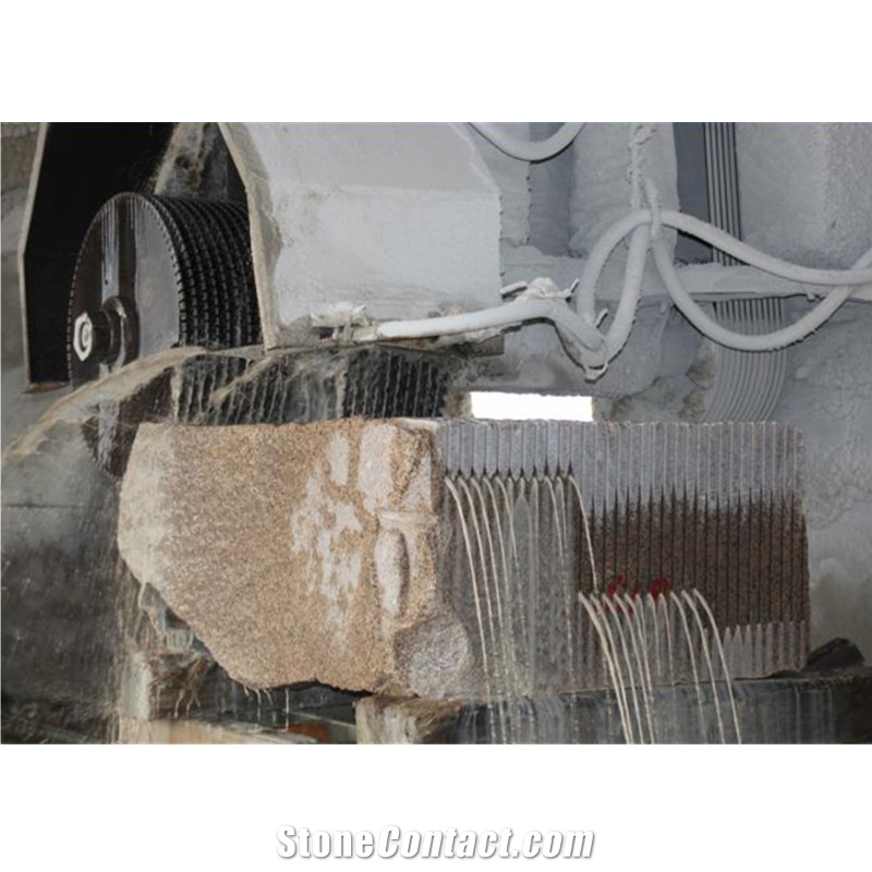 Hydraulic Block Making Multi Blade Cutter Stone Cutting Machine