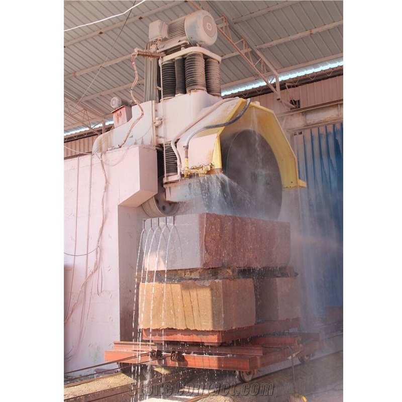 Hydraulic Block Making Multi Blade Cutter Stone Cutting Machine