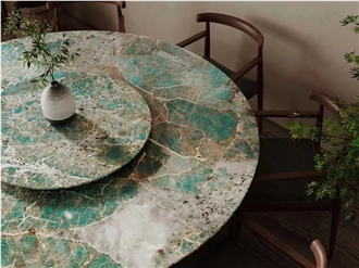 Brazil Amazon Green Quartzite  Table Top