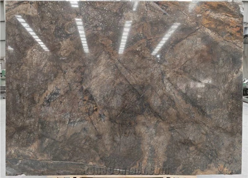 Turkey Brown Armoni  Marble  French Pattern Polished