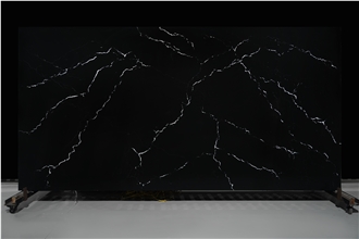 Ash Quartz - Black Calacatta Quartz Slabs
