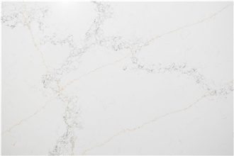 Ash Quartz - Calacatta Gold With Grey Vein Quartz Slabs