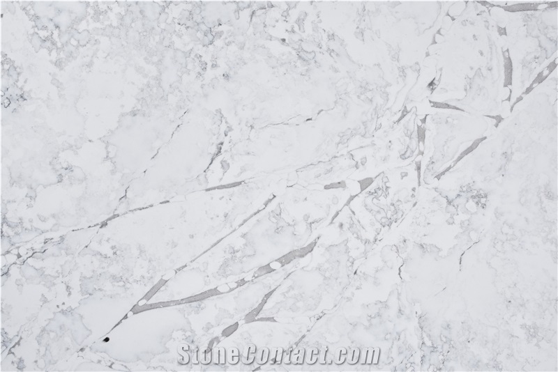 Statuario Primo Quartz Slabs AQ8660