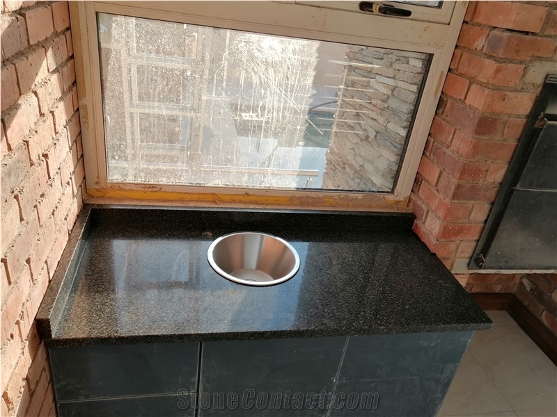 Rustenburg Green Granite Kitchen Countertops