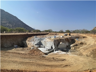 Grey Bibala Granite Quarry