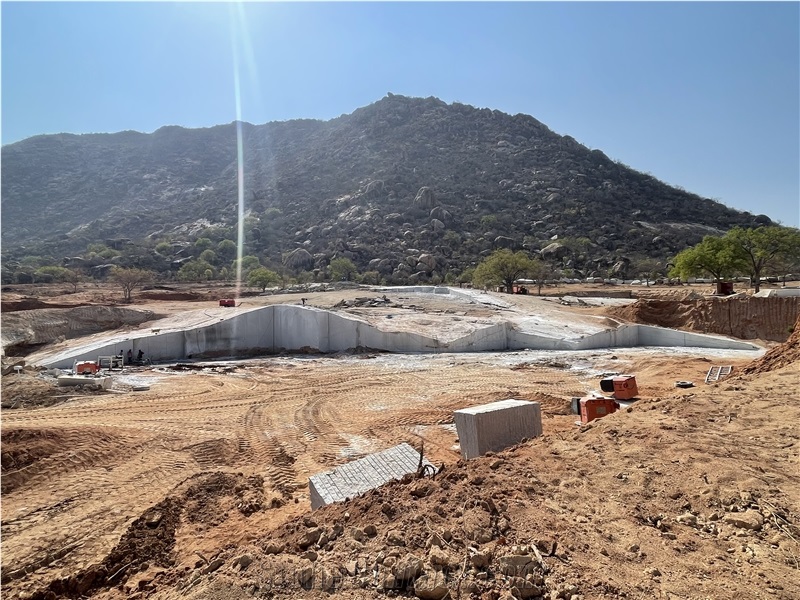 Grey Bibala Granite Quarry
