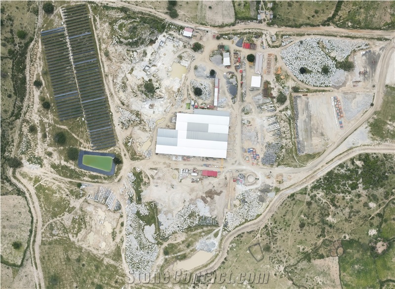 White Chibia Granite Quarry