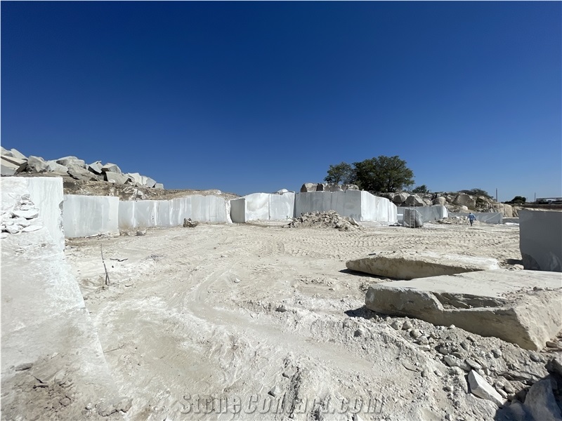White Chibia Granite Quarry