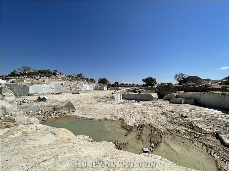 White Chibia Granite Quarry