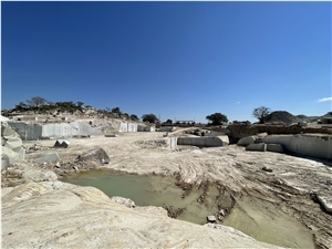 White Chibia Granite Quarry