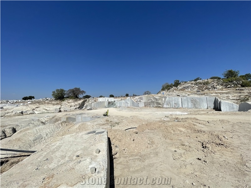 White Chibia Granite Quarry
